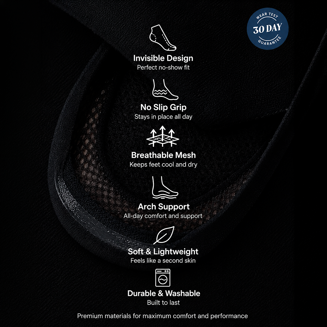 Invisible Orthopedic Breathable Anti-Slip Socks
