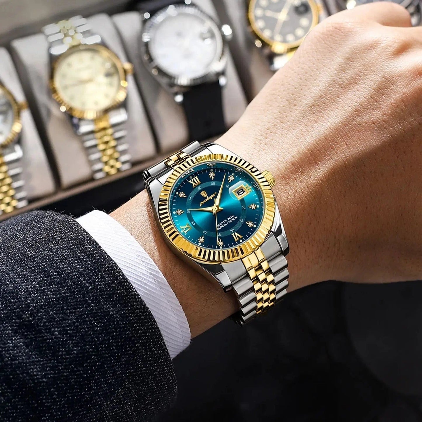 Poedagar Luxury Waterproof Men's Watch