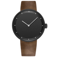 Black With Brown Strap
