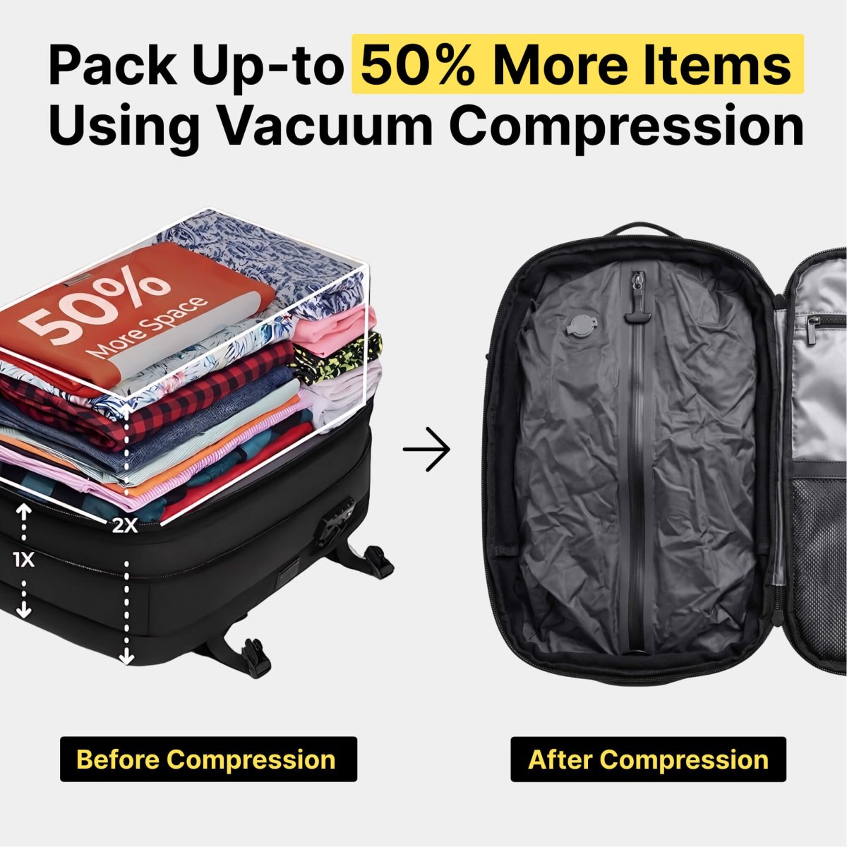 VAULTBAG® Original Backpack 60L