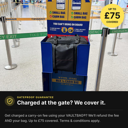 VAULTBAG® Original Under Seat 40L (Ryanair/easyJet)