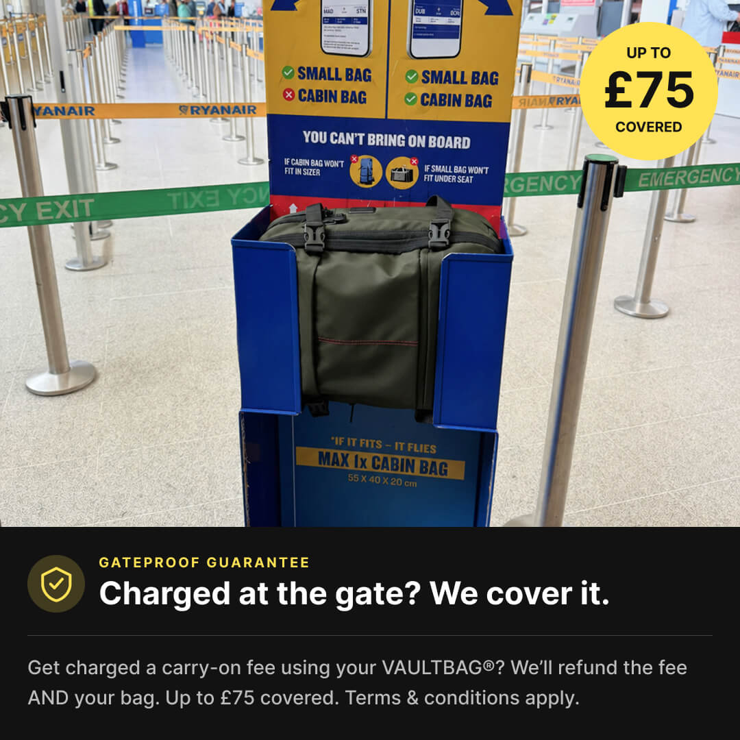 VAULTBAG® Original Under Seat 40L (Ryanair/easyJet)
