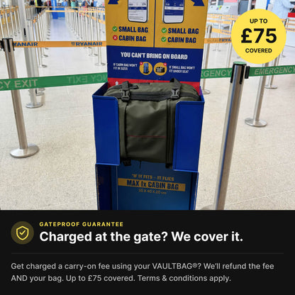 VAULTBAG® Original Under Seat 40L (Ryanair/easyJet)