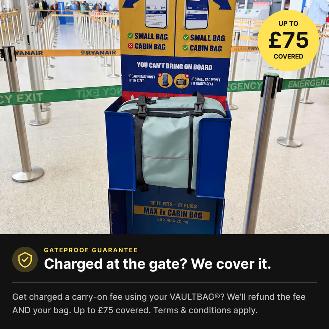 VAULTBAG® Original Under Seat 40L (Ryanair/easyJet)