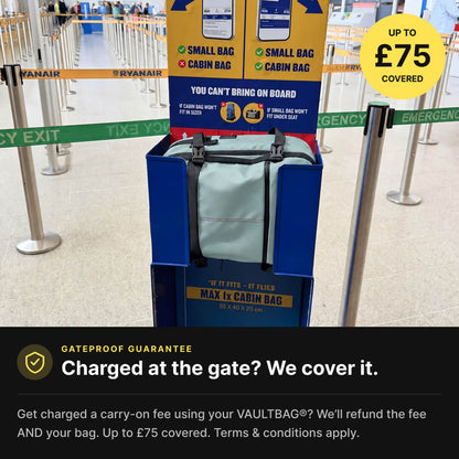 VAULTBAG® Original Under Seat 40L (Ryanair/easyJet)
