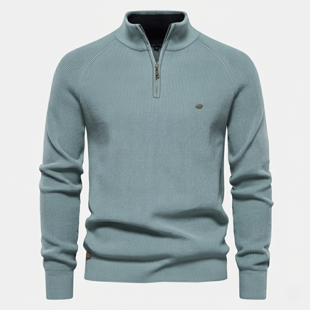 WoolForm™ Half-Zip Knit Sweater