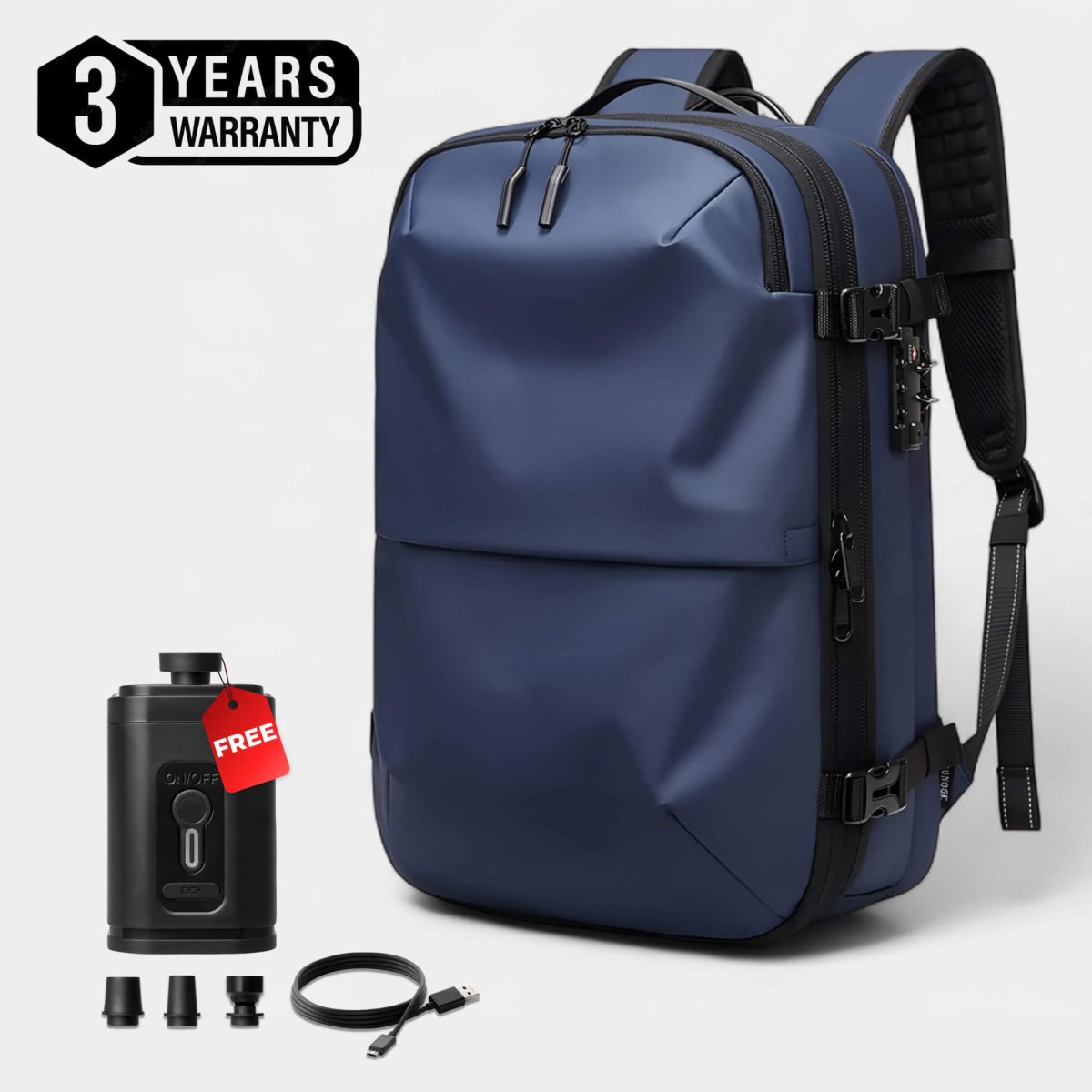 VAULTBAG® Matte Travel Backpack 60L