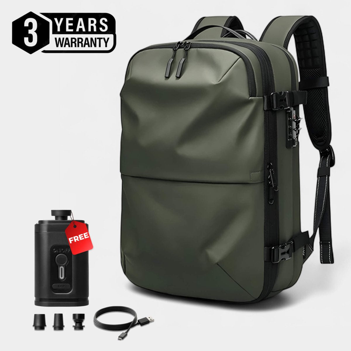 VAULTBAG® Matte Travel Backpack 60L