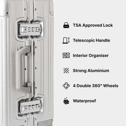 VAULTBAG® Aluminium Suitcase