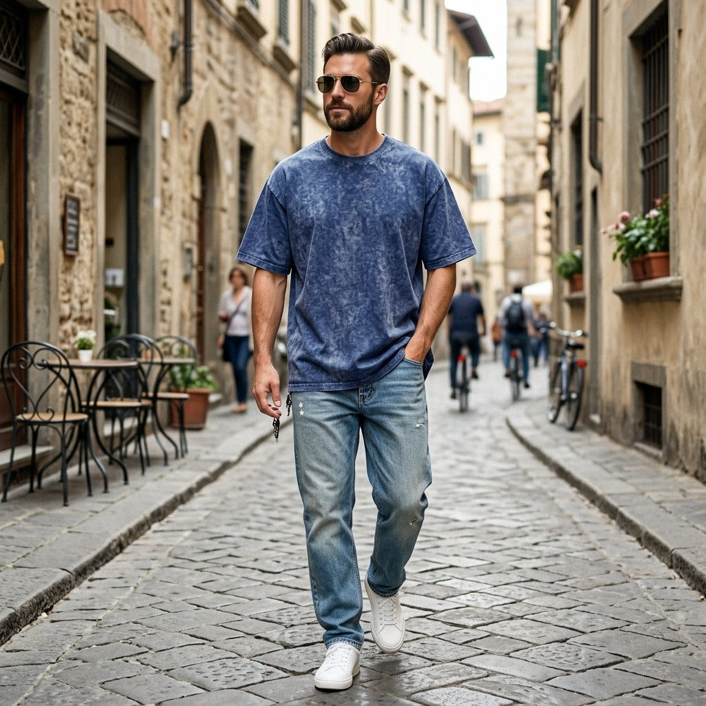 Vintage Oversized Washed Tee Pack
