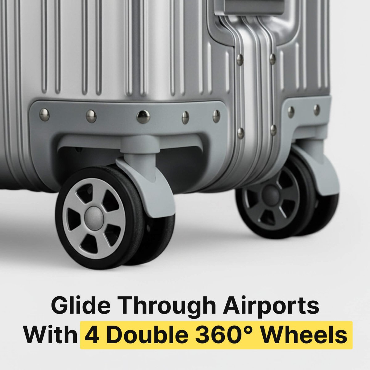 VAULTBAG® Aluminium Suitcase