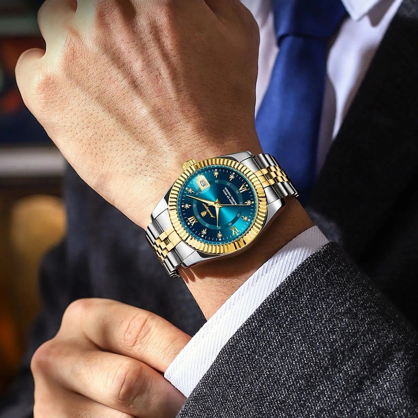 Poedagar Luxury Waterproof Men's Watch