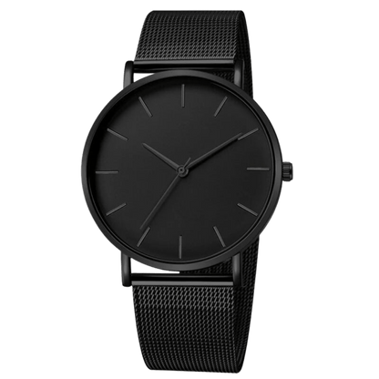 Men’s Classic Minimalist Stainless Steel Watch