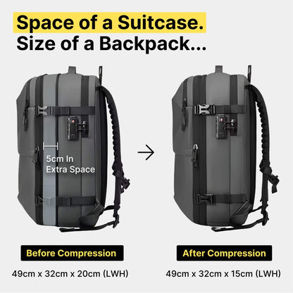 VAULTBAG® Matte Travel Backpack 60L